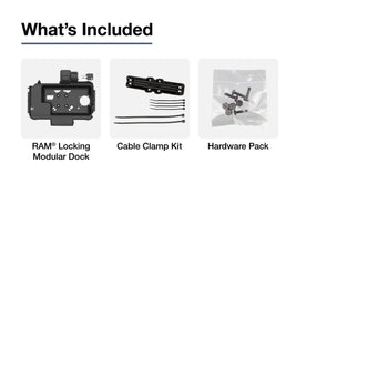 RAM-HOL-SAM58CPKLN-2AU:RAM-HOL-SAM58CPKLN-2AU_5:RAM Locking Modular USB-C Dock + Dual USB-A for Samsung Tab Active5 & 3