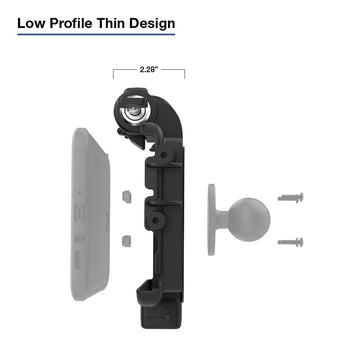 RAM-HOL-SAM58CPKLT-2AU:RAM-HOL-SAM58CPKLT-2AU_7:RAM® Thin-Dock™ Locking Power + Dual USB Dock for Tab Active5 & 3