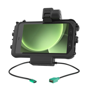 RAM-HOL-SAM58CPT-1AU:RAM-HOL-SAM58CPT-1AU_1:RAM Thin-Dock™ Power + Single USB Dock for Tab Active5 & 3