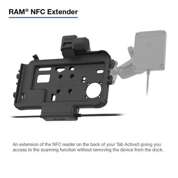 RAM-HOL-SAM58CPT-2AU:RAM-HOL-SAM58CPT-2AU_5:RAM® Thin-Dock™ Power + Dual USB Dock for Tab Active5 & 3