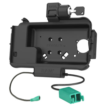 RAM-HOL-SAM58PD2KLNU:RAM-HOL-SAM58PD2KLNU_2:RAM Locking Modular Power + Dual USB Dock for Tab Active5 & 3