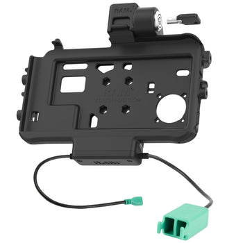 RAM-HOL-SAM58PD2KLTU:RAM-HOL-SAM58PD2KLTU_2:RAM Thin-Dock™ Locking Power + Dual USB Dock for Tab Active5 & 3