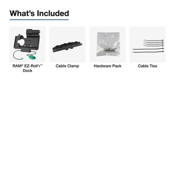RAM-HOL-SAM58PD2KLU:RAM-HOL-SAM58PD2KLU_3:RAM Key Locking Power + Dual USB Dock for Samsung Tab Active5 & 3
