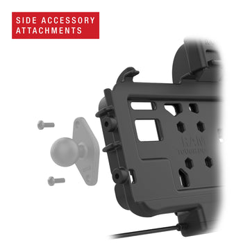 RAM-HOL-SAM58PD2TU:RAM-HOL-SAM58PD2TU_4:RAM Low-Profile Power + Dual USB Dock for Tab Active5 & 3