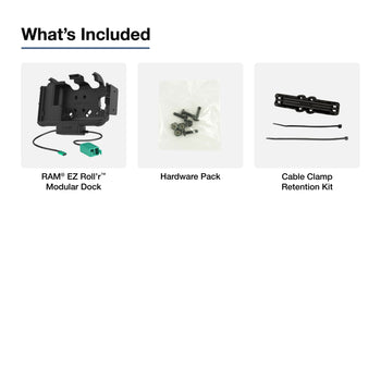 RAM-HOL-SAM60CPN-2AU:RAM-HOL-SAM60CPN-2AU_5:RAM® EZ Roll'r™ Modular Dual USB Dock for Samsung Tab Active5 & 3