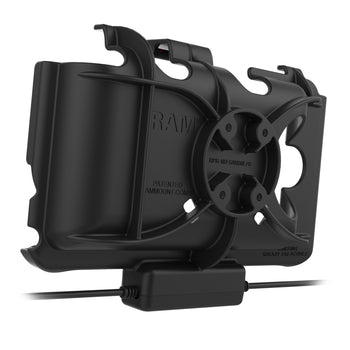 RAM-HOL-SAM60PD2U:RAM-HOL-SAM60PD2U_3:RAM EZ Roll'r™ Dual USB Dock for Samsung Tab Active5 & 3