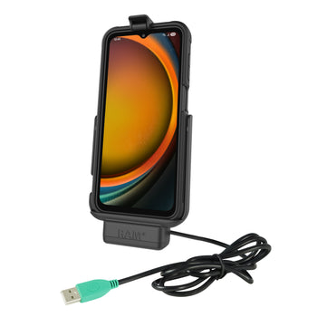 RAM-HOL-SAM84CP-1U:RAM-HOL-SAM84CP-1U_1:RAM EZ-Roll'r™ Dock for XCover7, 7 Pro & 6 Pro with OEM or RAM Skin™