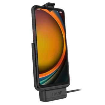 RAM-HOL-SAM84PU:RAM-HOL-SAM84PU_7:RAM® EZ-Roll'r™ Dock for Samsung XCover7 Pro & 6 Pro Without Case