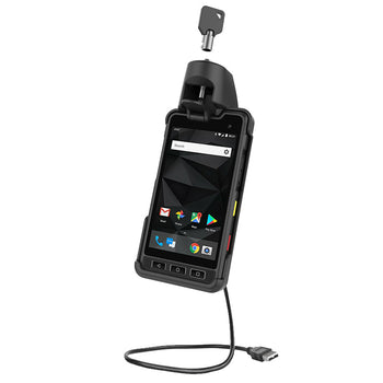 RAM-HOL-SNM2PLU:RAM-HOL-SNM2PLU_1:RAM® EZ-Roll'r™ Powered Locking Dock for Sonim XP8