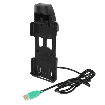 RAM-HOL-SNM5PU:RAM-HOL-SNM5PU_2:RAM EZ-Roll'r™ Powered Dock for Sonim XP Pro, Pro Thermal & Pro E