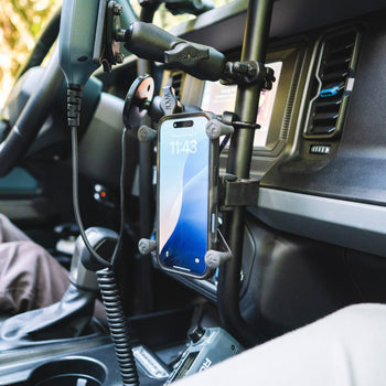 RAM-HOL-UN10-400-2U:RAM-HOL-UN10-400-2U_7:RAM X-Grip Large Phone Mount with Low-Profile Small Tough-Claw™