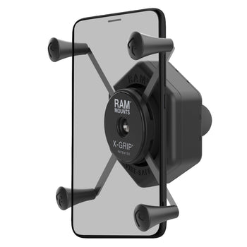 RAM-HOL-UN10B-462:RAM-HOL-UN10B-462_1:RAM X-Grip Large Phone Holder with Ball & Vibe-Safe™ Adapter