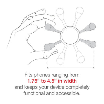 RAM-HOL-UN10BCU:RAM-HOL-UN10BCU_5:RAM® X-Grip® Large Phone Holder with Ball - C Size