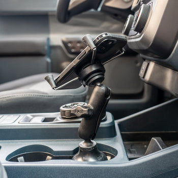 RAM-HOL-UN10BRU:RAM-HOL-UN10BRU_7:RAM Rotating X-Grip Large Phone Holder with Ball - B Size