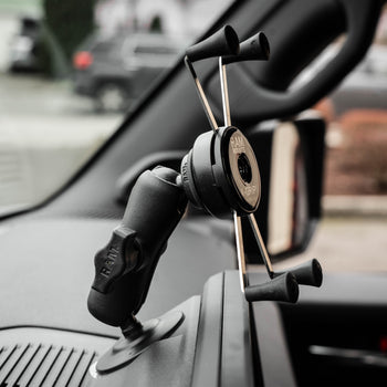 RAM-HOL-UN10BRU:RAM-HOL-UN10BRU_8:RAM Rotating X-Grip Large Phone Holder with Ball - B Size