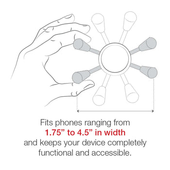 RAM-HOL-UN10U:RAM-HOL-UN10U_4:RAM X-Grip Large Phone Holder with RAM Snap-Link™ Socket