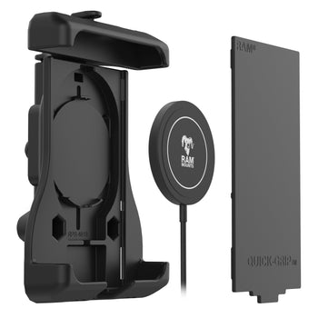 RAM-HOL-UN15WU:RAM-HOL-UN15WU_1:RAM® Quick-Grip™ Holder for iPhone 12 Series + MagSafe