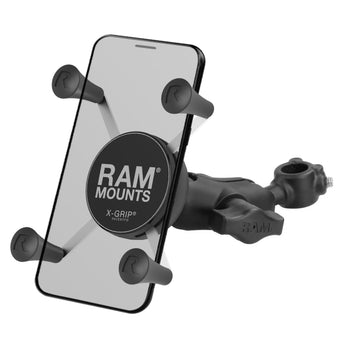 RAM-HOL-UN7-A-309-5U:RAM-HOL-UN7-A-309-5U_1:RAM X-Grip Phone Mount with 1/2" Diameter Rail Base