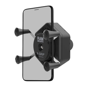 RAM-HOL-UN7B-462:RAM-HOL-UN7B-462_1:RAM X-Grip Phone Holder with Ball & Vibe-Safe™ Adapter