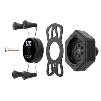 RAM-HOL-UN7B-462:RAM-HOL-UN7B-462_4:RAM X-Grip Phone Holder with Ball & Vibe-Safe™ Adapter