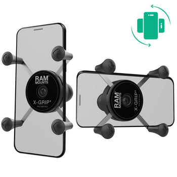 RAM-HOL-UN7BRU:RAM-HOL-UN7BRU_1:RAM Rotating X-Grip Phone Holder with Ball - B Size