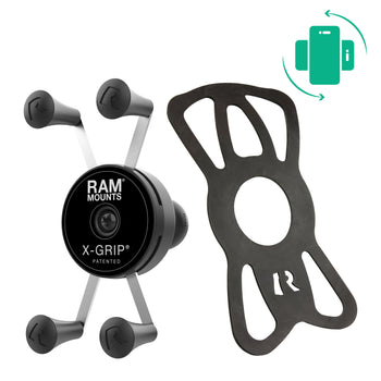 RAM-HOL-UN7BRU:RAM-HOL-UN7BRU_2:RAM Rotating X-Grip Phone Holder with Ball - B Size