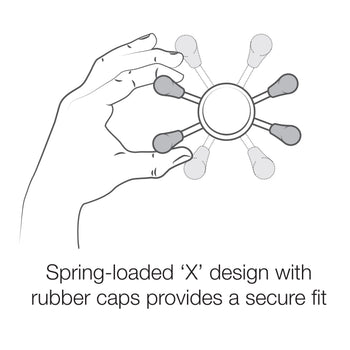 RAM-HOL-UN7BU:RAM-HOL-UN7BU_7:RAM X-Grip Universal Phone Holder with Ball - B Size