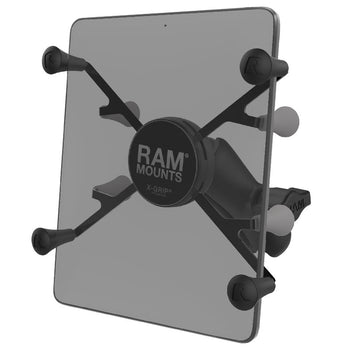 RAM-HOL-UN8B-201U:RAM-HOL-UN8B-201U_1:RAM® X-Grip® Universal Holder for 7"-8" Tablets with Double Socket Arm