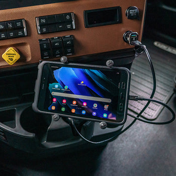 RAM-HOL-UN8B:RAM-HOL-UN8B_7:RAM X-Grip Universal Holder for 7"-8" Tablets with Ball - B Size