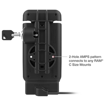 RAM-HOL-V15-SAM84PLU:RAM-HOL-V15-SAM84PLU_4:RAM Powered Locking Vehicle Dock for XCover7 Pro & 6 Pro Without Case