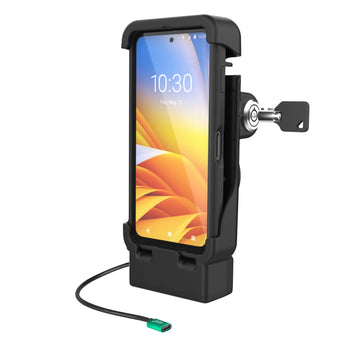 RAM-HOL-V15-ZE38PLU:RAM-HOL-V15-ZE38PLU_1:RAM Powered Locking Vehicle Dock for Zebra EM45