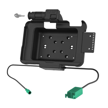 RAM-HOL-ZE10PD2KLU:RAM-HOL-ZE10PD2KLU_2:GDS® Key Locking Power + Dual USB Dock for Zebra ET5x 8.3" & 8.4" Series