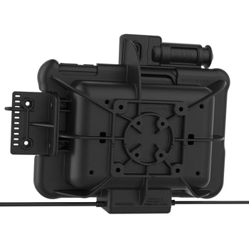 RAM-HOL-ZE10PD2KLU:RAM-HOL-ZE10PD2KLU_4:GDS® Key Locking Power + Dual USB Dock for Zebra ET5x 8.3" & 8.4" Series