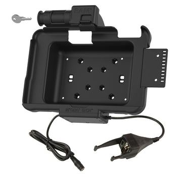 RAM-HOL-ZE10PDKL-DB9U:RAM-HOL-ZE10PDKL-DB9U_2:GDS® Key Locking Power + Data & DB9 Dock for Zebra ET5x 8.3" & 8.4"
