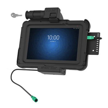RAM-HOL-ZE10PKLU:RAM-HOL-ZE10PKLU_1:GDS Key Locking Powered Dock for Zebra ET5x 8.3" & 8.4" Series
