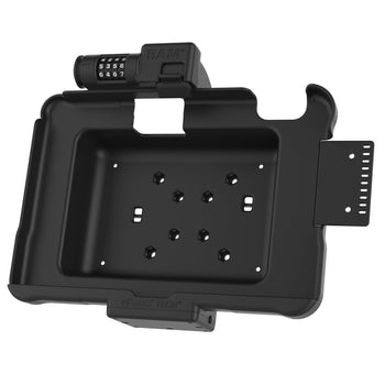 RAM-HOL-ZE11CLU:RAM-HOL-ZE11CLU_2:GDS® Combo Locking Form-Fit Holder for Zebra ET5x 10.1" Series