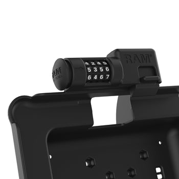 RAM-HOL-ZE11CLU:RAM-HOL-ZE11CLU_3:GDS® Combo Locking Form-Fit Holder for Zebra ET5x 10.1" Series