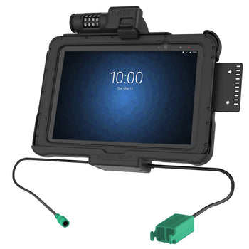 RAM-HOL-ZE11PD2CLU:RAM-HOL-ZE11PD2CLU_1:GDS Combo Locking Power + Dual USB Dock for Zebra ET5x 10.1" Series