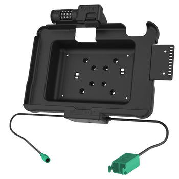 RAM-HOL-ZE11PD2CLU:RAM-HOL-ZE11PD2CLU_2:GDS® Combo Locking Power + Dual USB Dock for Zebra ET5x 10.1" Series