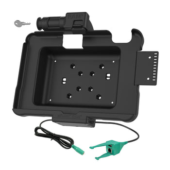 RAM-HOL-ZE11PDKL-RJ45AU:RAM-HOL-ZE11PDKL-RJ45AU_2:GDS Key Locking Power + USB-A & RJ45 Dock for Zebra ET5x 10.1"