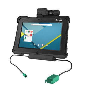 RAM-HOL-ZE15PD2CLU:RAM-HOL-ZE15PD2CLU_1:GDS® Combo Locking Power + Dual USB Dock for Zebra XSLATE L10