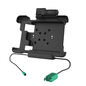 RAM-HOL-ZE15PD2CLU:RAM-HOL-ZE15PD2CLU_2:GDS Combo Locking Power + Dual USB Dock for Zebra XSLATE L10