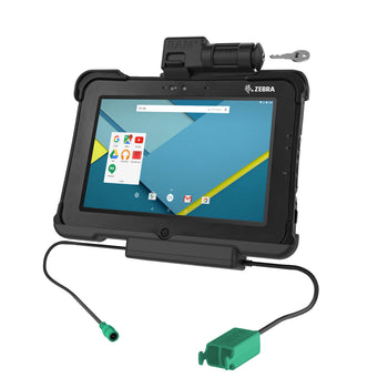 RAM-HOL-ZE15PD2KLU:RAM-HOL-ZE15PD2KLU_1:GDS Key Locking Power + Dual USB Dock for Zebra XSLATE L10