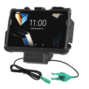 RAM-HOL-ZE20P-CAU:RAM-HOL-ZE20P-CAU_1:RAM Tough-Dock™ Power + USB-C & USB-A for Zebra ET401 & ET4x 8"