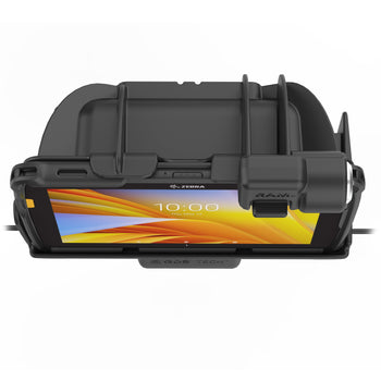 RAM-HOL-ZE20PD2KLU:RAM-HOL-ZE20PD2KLU_6:Locking RAM Tough-Dock™ Power + Dual USB for Zebra ET401 & ET4x 8"