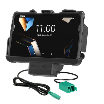 RAM-HOL-ZE20PD2U:RAM-HOL-ZE20PD2U_1:RAM Tough-Dock™ Power + Dual USB for Zebra ET401 & ET4x 8"