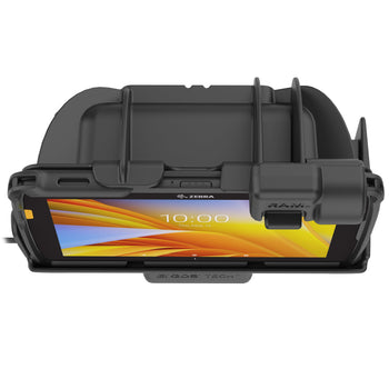 RAM-HOL-ZE20PDNLLU:RAM-HOL-ZE20PDNLLU_6:RAM Tough-Dock™ Power + Data with Latch for Zebra ET401 & ET4x 8"