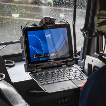 RAM-HOL-ZE22LU:RAM-HOL-ZE22LU_9:RAM® Locking Form-Fit Holder for Zebra ET8x 2-in-1 Tablet