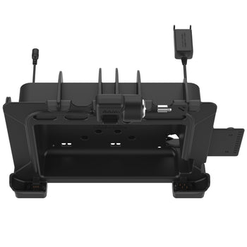 RAM-HOL-ZE22PD2LU:RAM-HOL-ZE22PD2LU_3:RAM Power + Dual USB Locking Dock for Zebra ET8x 2-in-1 Tablet