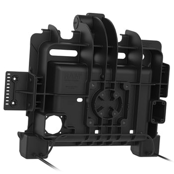 RAM-HOL-ZE22PD2U:RAM-HOL-ZE22PD2U_4:RAM® Power + Dual USB Dock for Zebra ET8x 2-in-1 Tablet